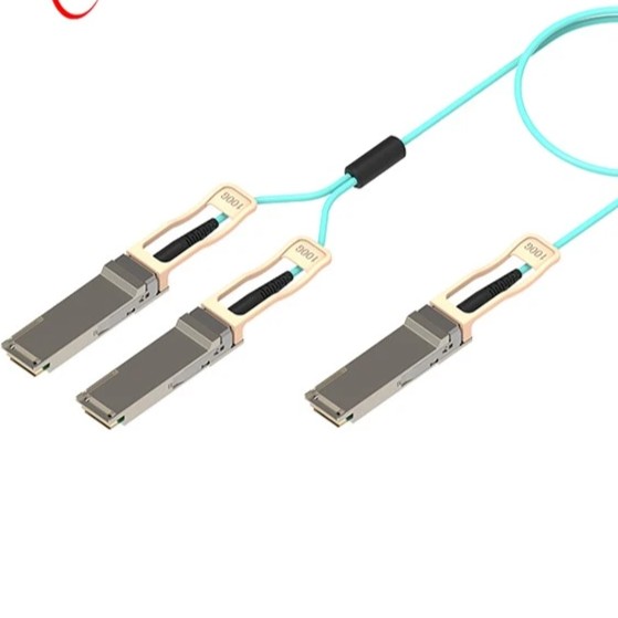 100G QSFP28 To 2x50G QSFP28 AOC Breakout Cable