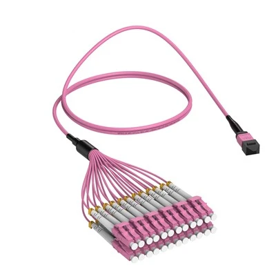 24F MPO To LC Breakout Cable