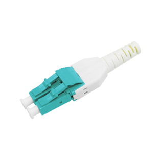 3.0mm Duplex MM OM3 LC/UPC Uniboot Connector