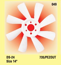 Car Radiator Fan Blade