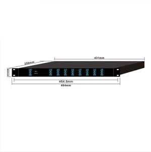 8CH DWDM Mux Demux in 1U Panel
