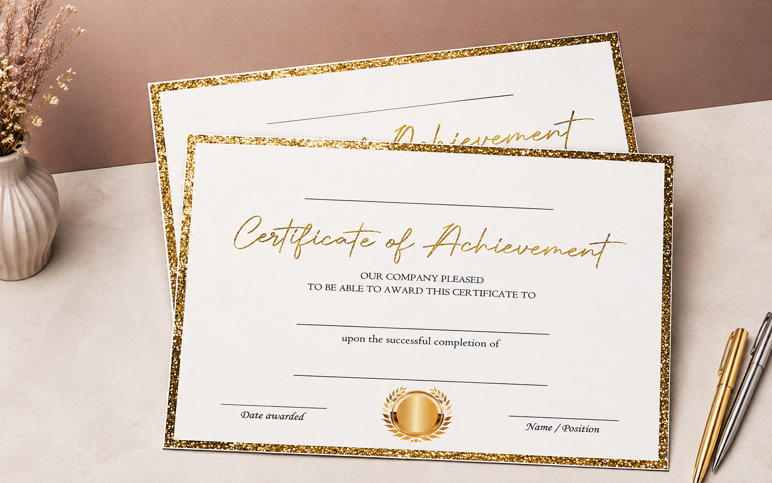 Certificates Cards