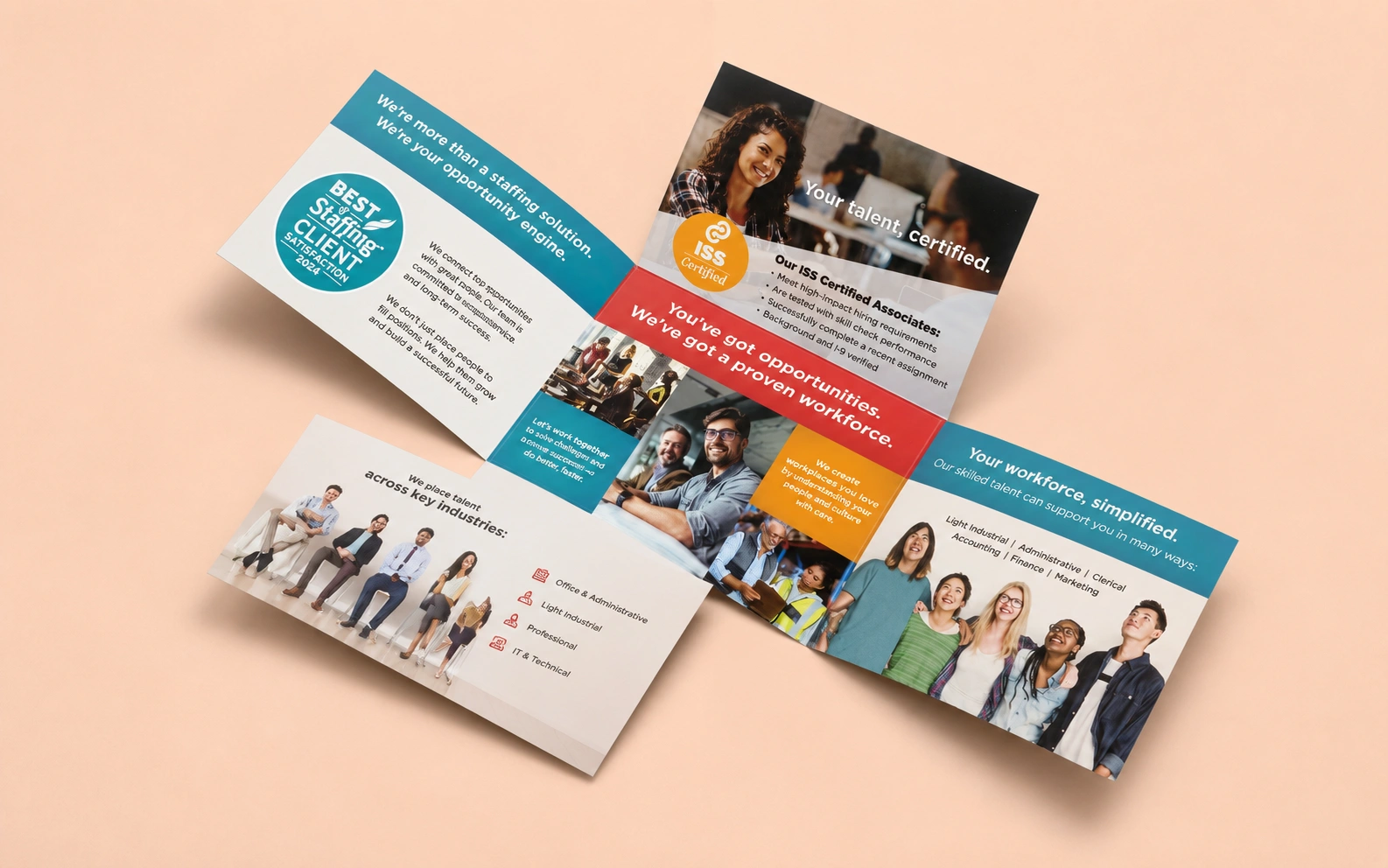 Cross Fold Leaflets & Flyers