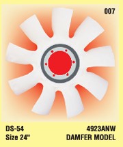 DS-54 Damfer Model Radiator Fan Blade