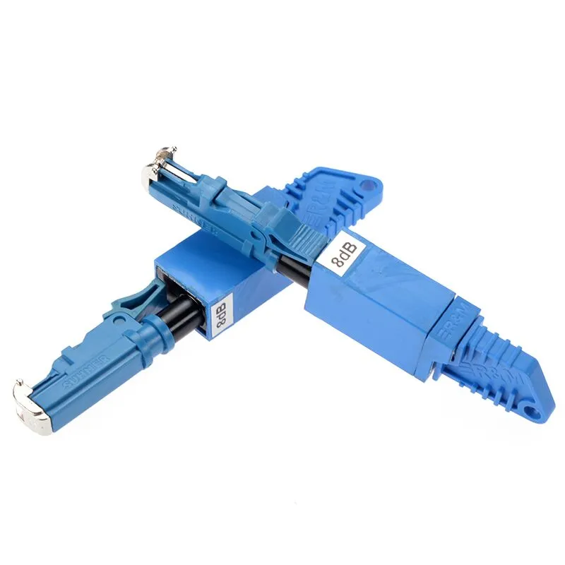 E2000 UPC Single Mode Plug-In Fixed Fiber Optic Attenuator – Male Female