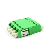 Fiber LC Quad Adapter