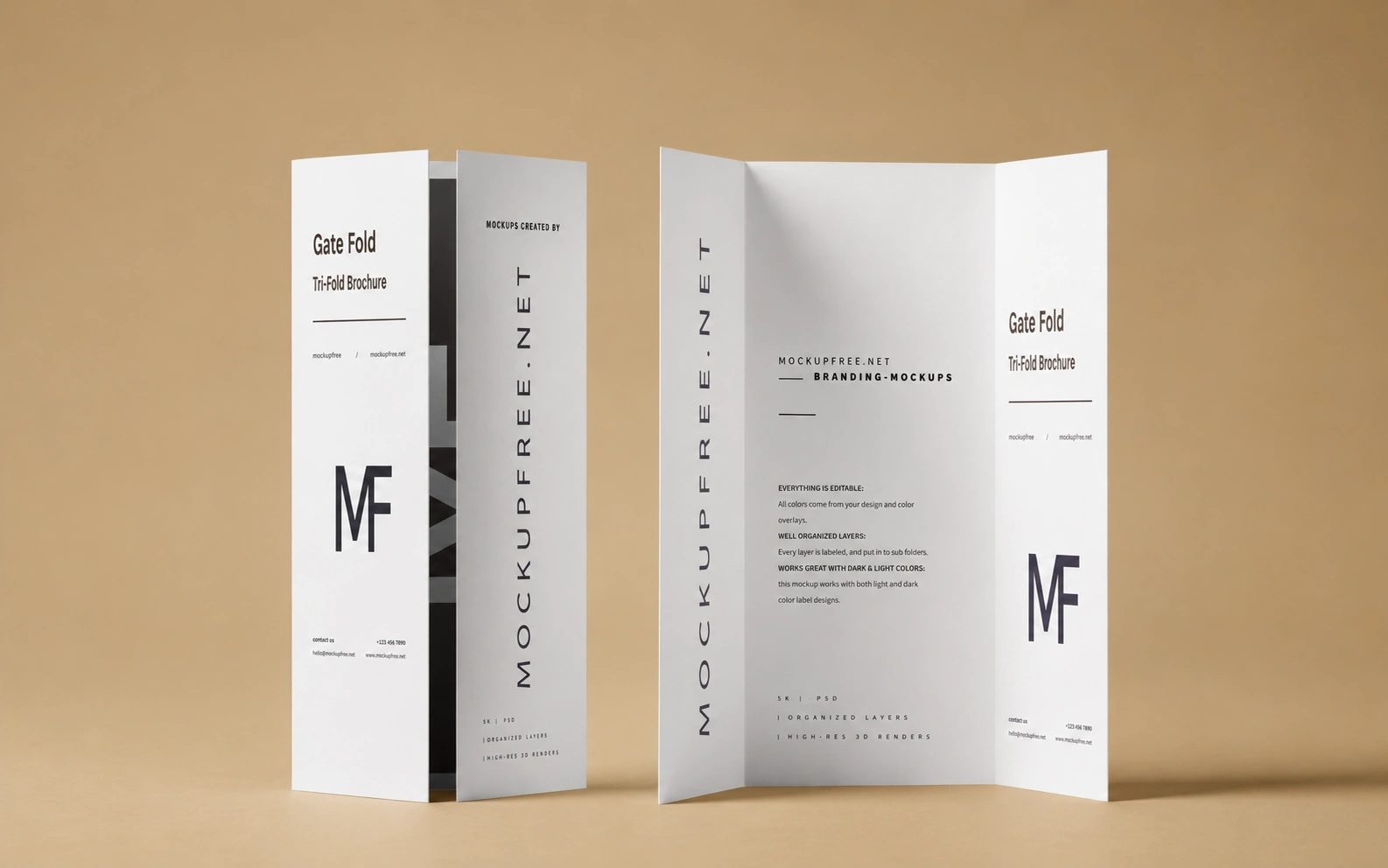 Gate Fold Leaflets & Flyers