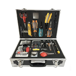 INF-08C Compact Fiber Optic Splicing Tool Kit