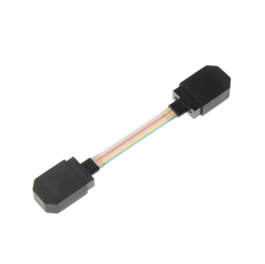 MPO Female-to-Female 12-Core Ribbon Fiber Patch Cable