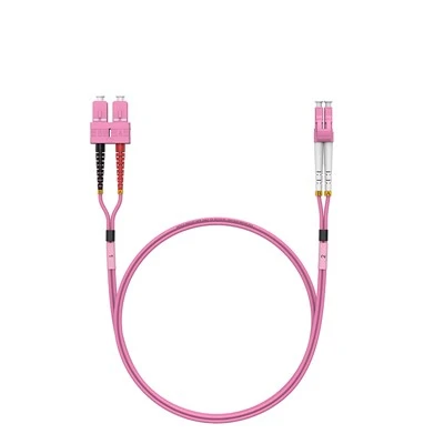 SC To LC Duplex OM4 Fiber Patch Cord