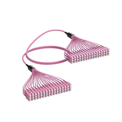 SC To SC OM4 Fiber Patch Cord 48F