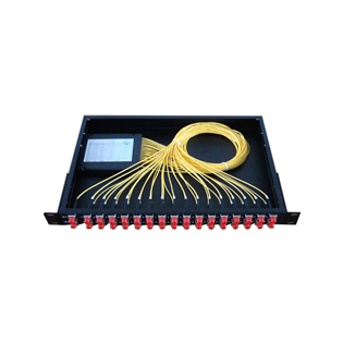Single Mode 1-N and N-N Rack Mount FBT Coupler