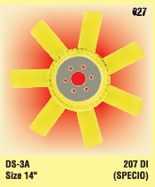 Car Radiator Fan Blade