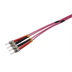 ST To ST Fiber Optic Jumper OM4