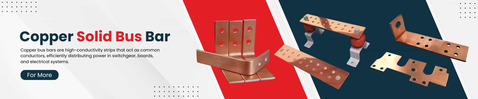 Copper Solid Bus Bar