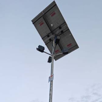 Solar Highmast Lighting System