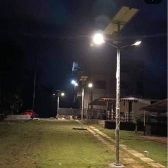 Solar Highmast Lighting System