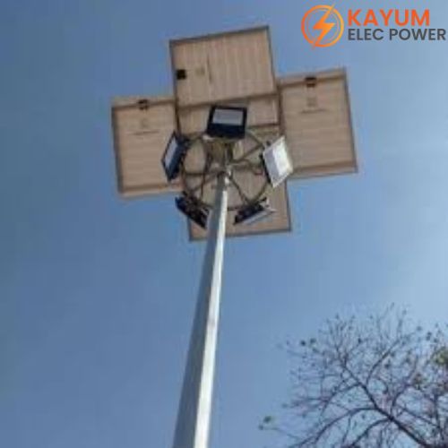 100watt Solar Highmast Lighting System