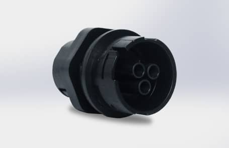 32A Bulkhead Female Connector