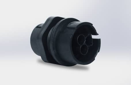 32A Bulkhead Male Connector