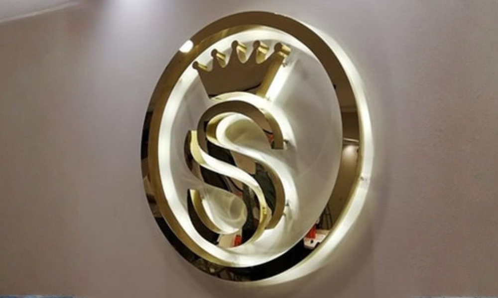 3d Brass Letter Sign Board