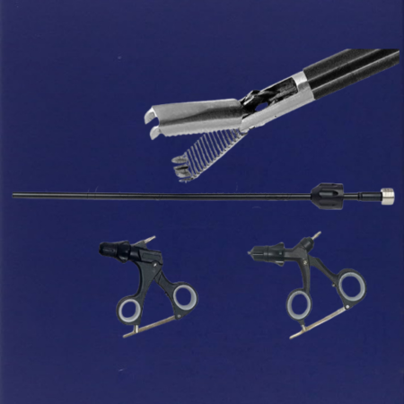 5mm Tooth Grasper with ratchet Handle 