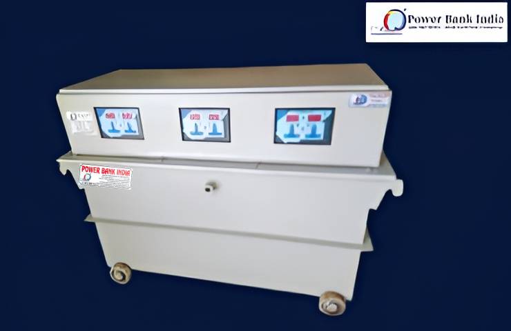 75 kVA Three Phase Servo Controlled Voltage Stabilizer