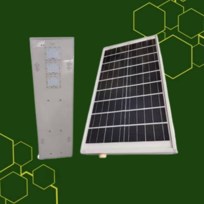 90W Solar All In One Street Light