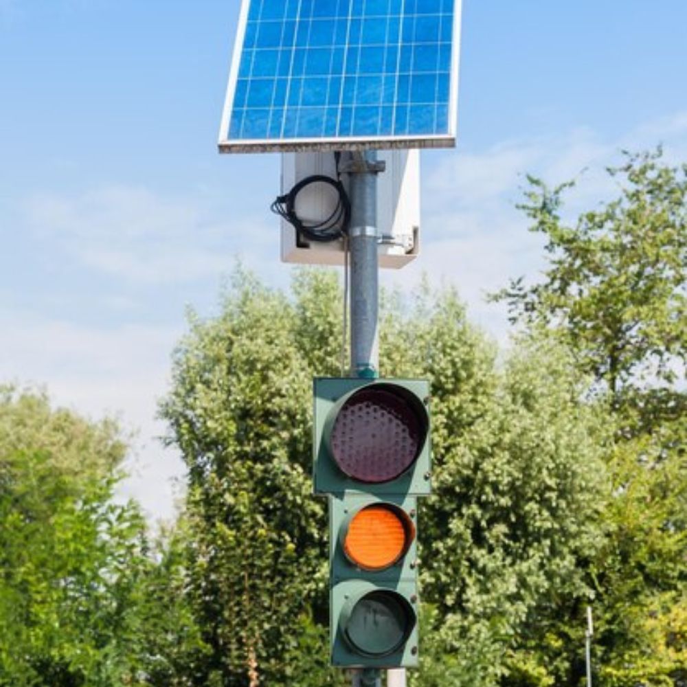 Solar Traffic Blinker