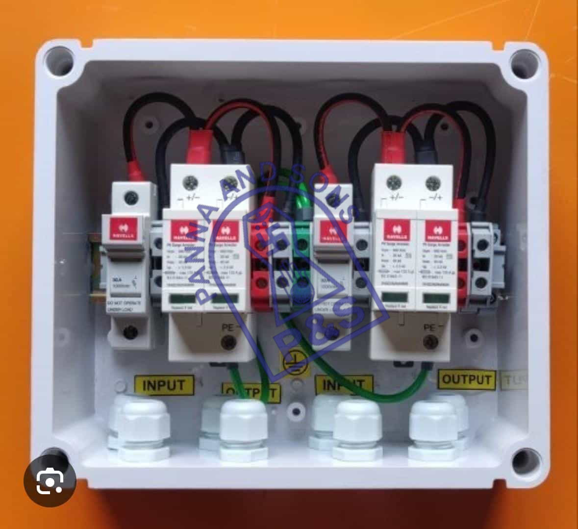 AC/DC DB for Solar Panel
