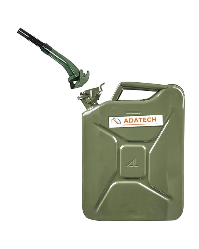 20LTR METAL JERRY CAN WITH SPOUT