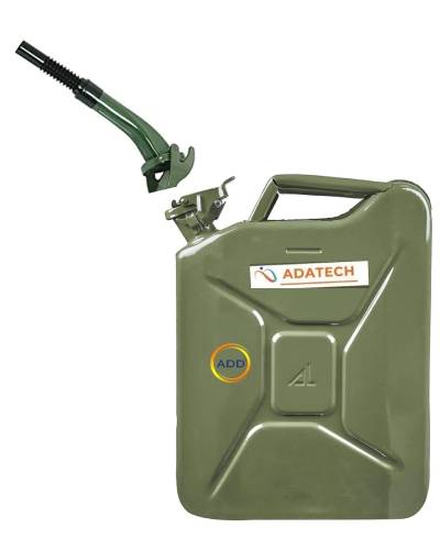 Adatech 20Ltr Metal Jerry Can With Spout
