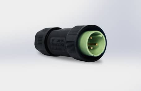 (BF) Male Cable End Connector (Mating With Bulkhead Female Connector only)