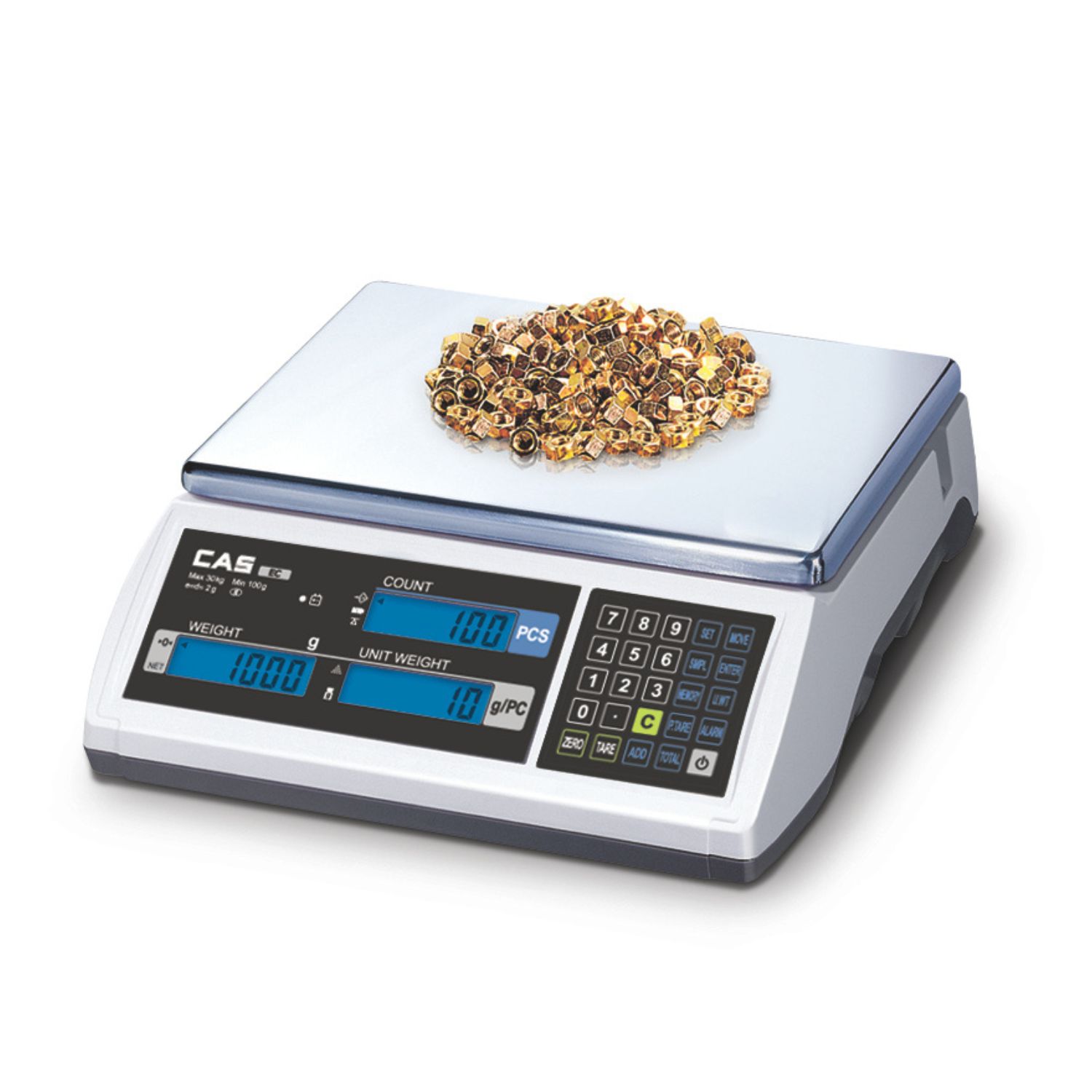  CAS EC-II Electronic Check Weighing Scale