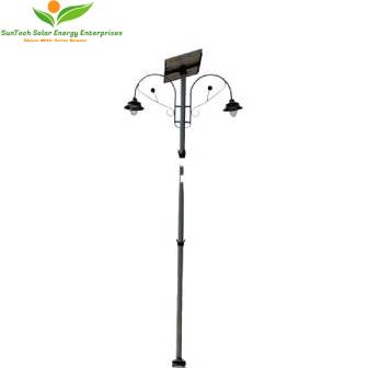 24W Solar Semi Decorative Light