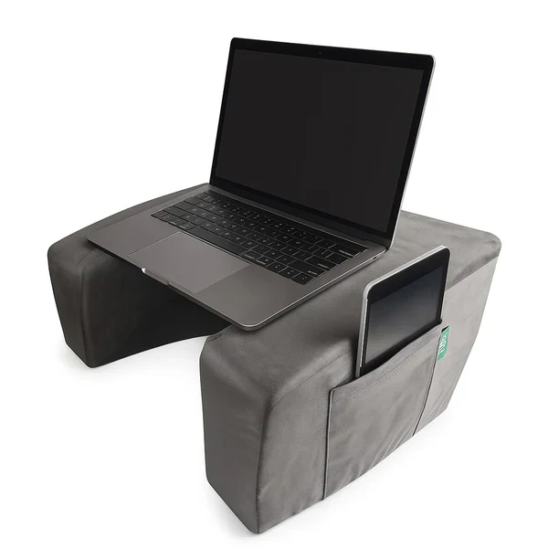 Grey Lap Desk Pillow