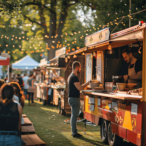 Food Stall and Counter Setup on Rent