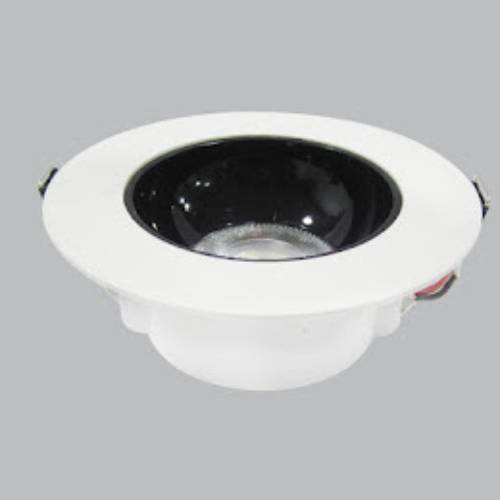 Glitter Downlight White Body Black Reflector