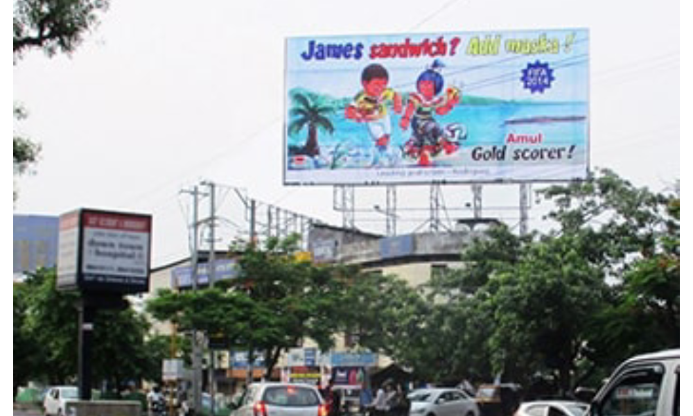 Hoarding Unipole Sign Board