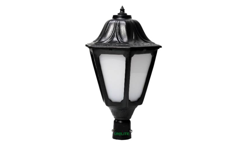 40W 6 Window LED Post Top Light