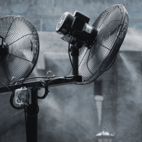 Mist Fans and Coolers on Rent