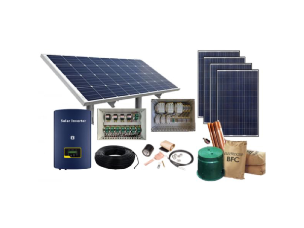 2KW On grid Residential Solar Plant