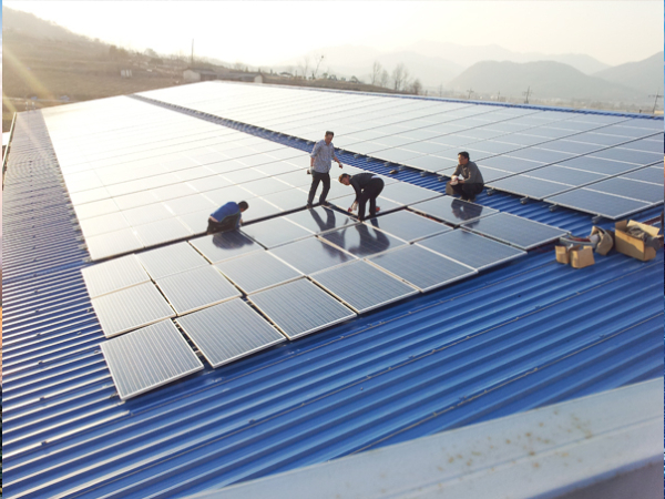 100KW On Grid Industrial Solar Plant