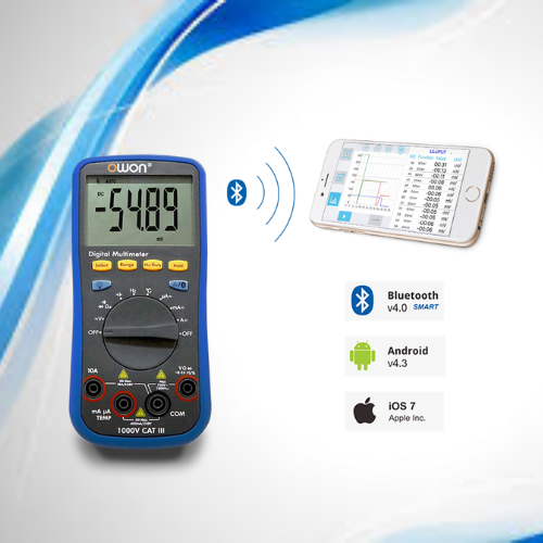  Owon 3 3/4 Digital Multimeter with Bluetooth