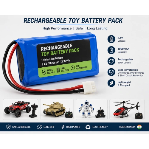 Rechargeable Toy Battery Pack
