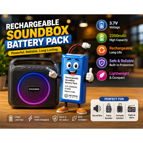 Rechargeable Sound Box Battery Pack