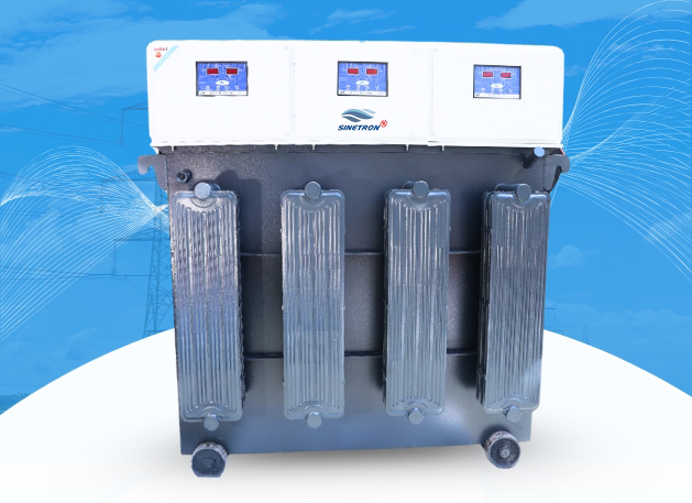 Sinetron Three Phase Oil Cooled Servo Voltage Stabilizer