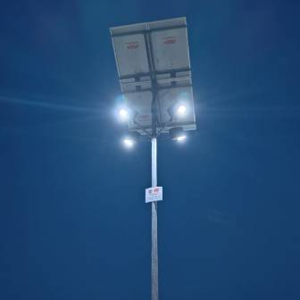 Solar Highmast Lighting System