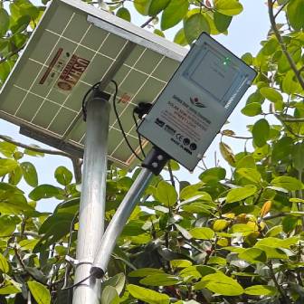 Solar Semi Integrated Street Light Complete System