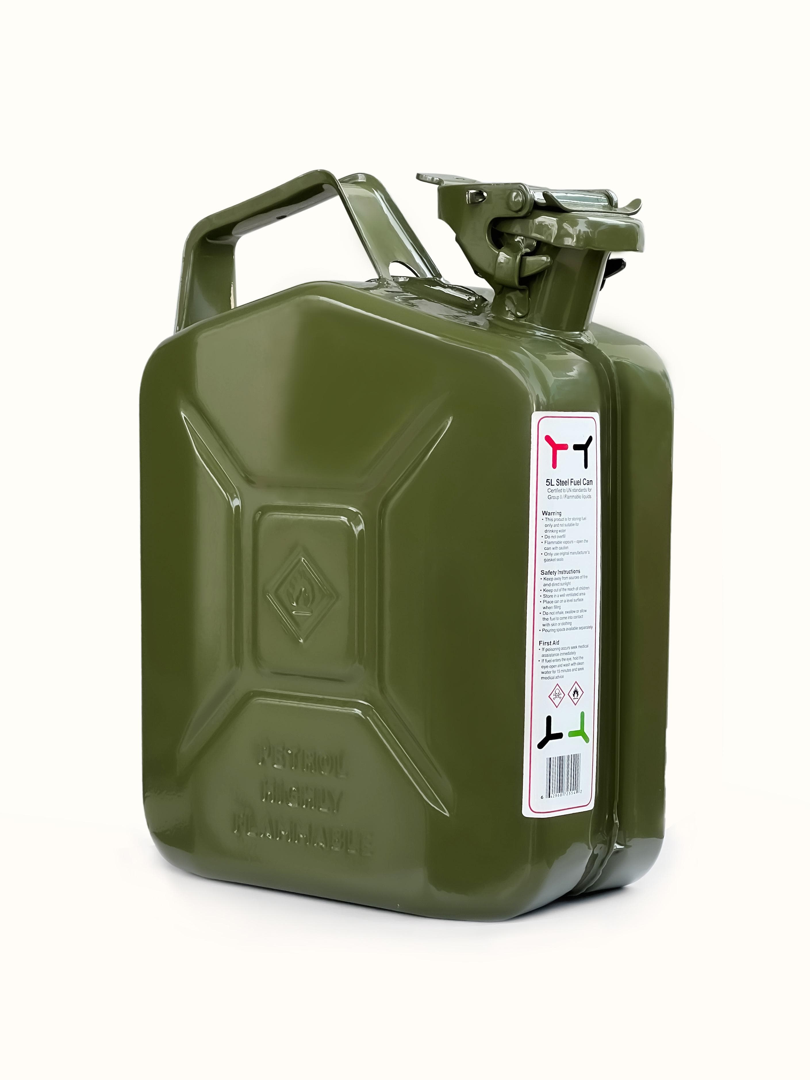 5 Ltr Metal Jerry Can